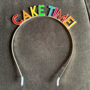 Celebration Tiara “Cake Time”